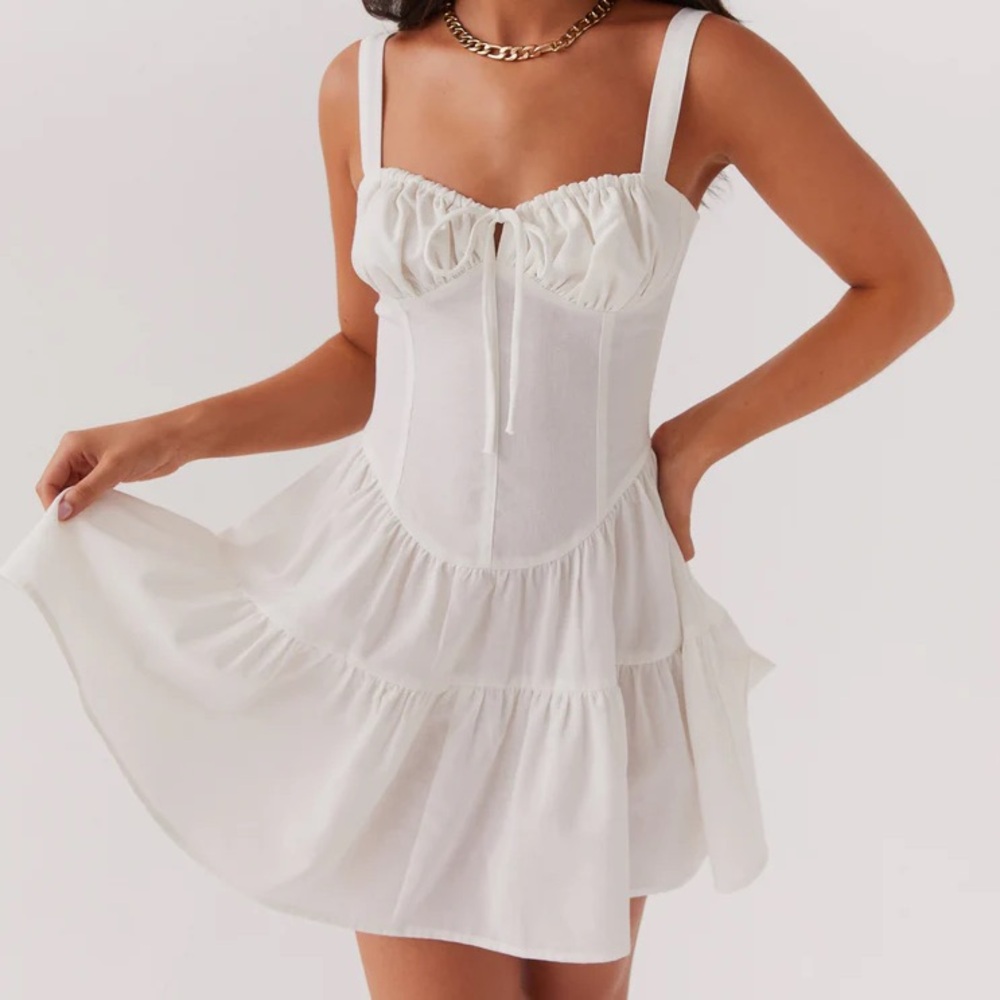 Peppermayo Lucie Linen Minj Dress